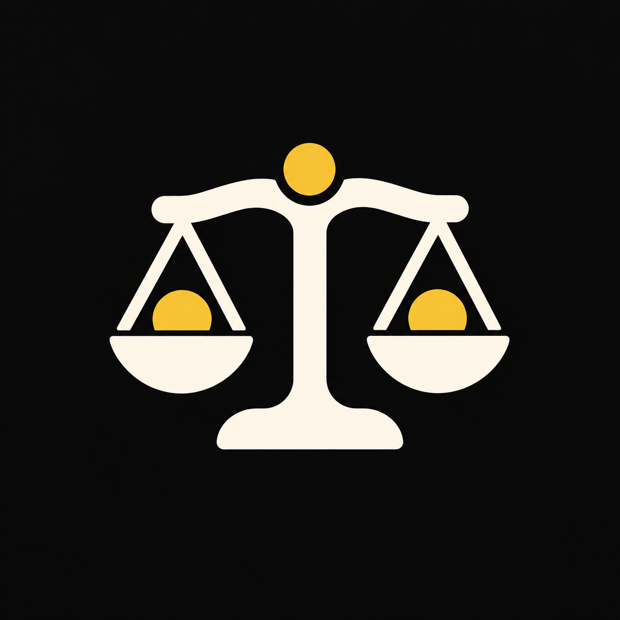 Fairpay logo: a balanced set of scales